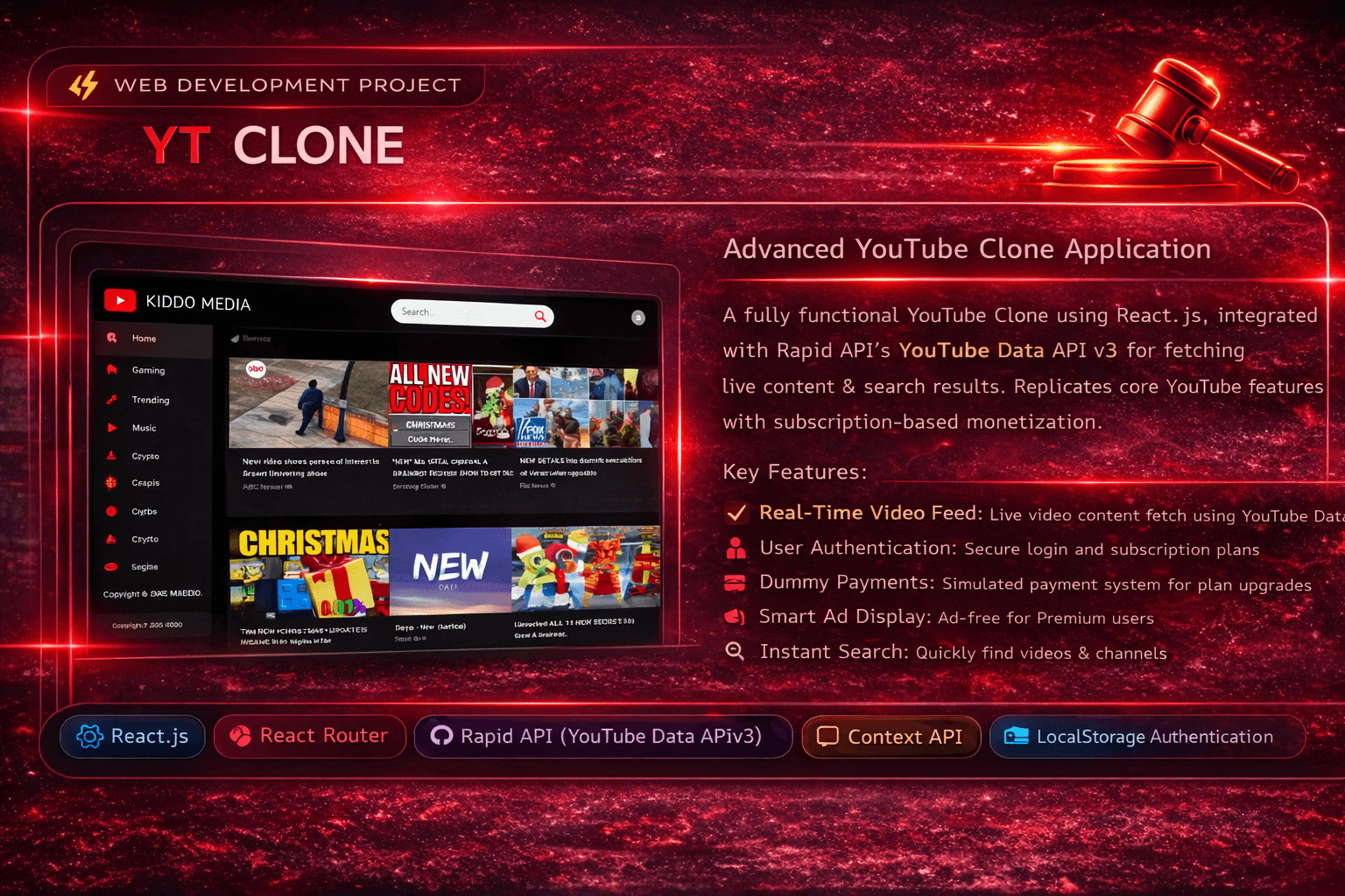 ⚡ WEB DEVELOPMENT PROJECT