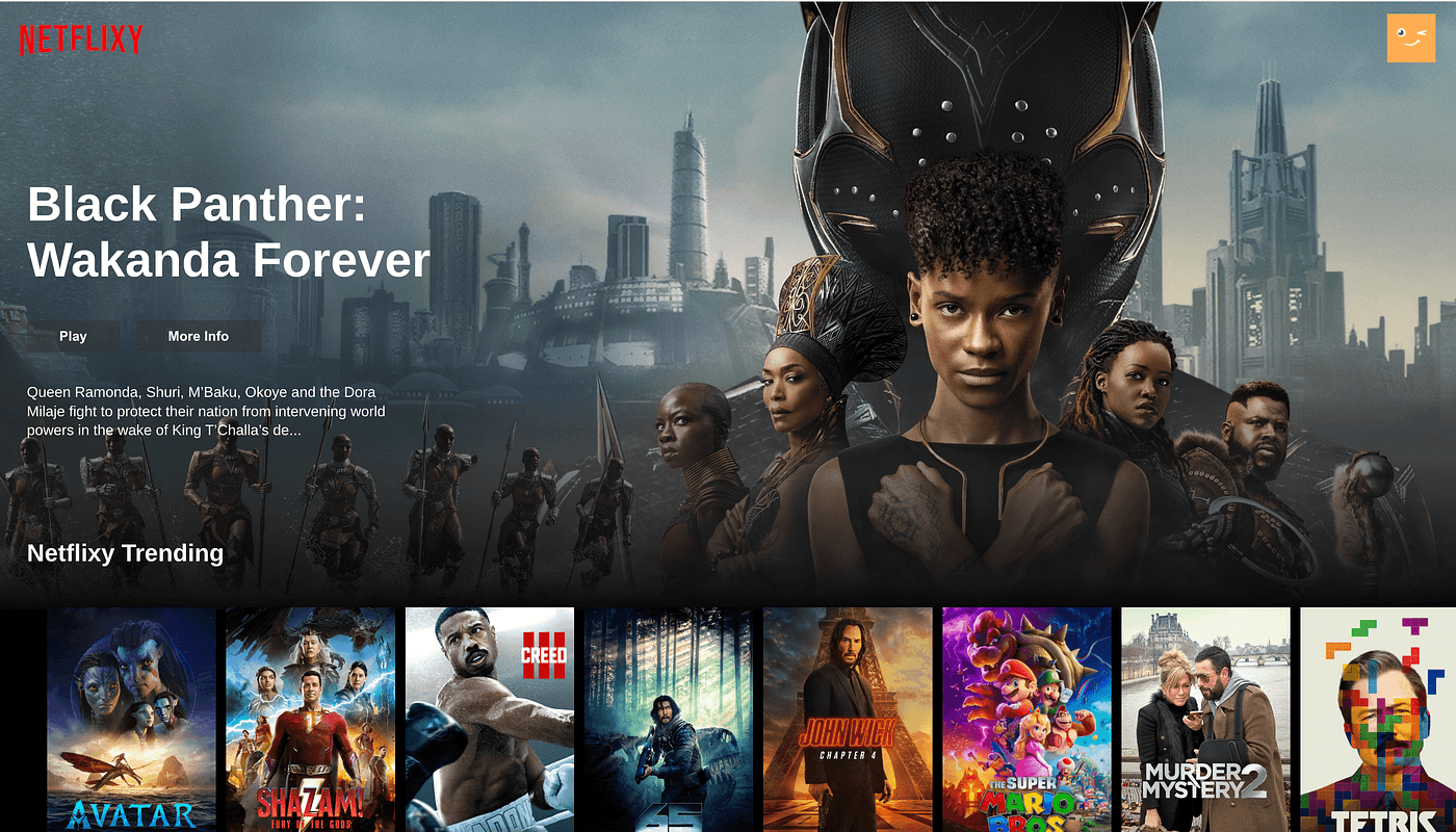 I built a Netflix Clone web application that mimics key features of the streaming platform.  
    It allows users to browse movies/TV shows, view details, and search content, all in a sleek and responsive interface.

Key Features:
✅ Home Page with Row Carousels – Horizontal scrolling of movie categories using Swiper.  
✅ Movie Details – Show title, synopsis, release info, ratings.  
✅ Search & Filters – Find content by name or category.  
✅ API Integration – Data fetched dynamically using The Movie Database (TMDb) API.  
✅ Seamless Navigation – React Router DOM for smooth page transitions.  
✅ Responsive UI – Works well on desktop, tablet, and mobile screens.  

This project demonstrates my skills in building media-heavy React applications, integrating APIs, and designing responsive, user-friendly interfaces.